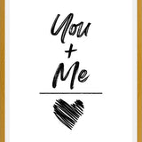Cuadro You And Me Is Love