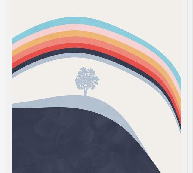 Cuadro Modern shapes 7