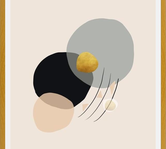 Cuadro Modern minimal forms 24