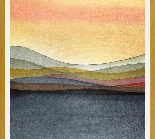 Cuadro Trippy Landscape 3