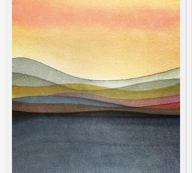 Cuadro Trippy Landscape 3