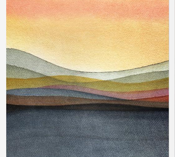 Cuadro Trippy Landscape 3