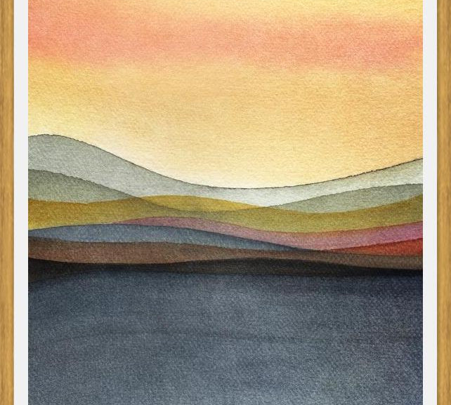Cuadro Trippy Landscape 3
