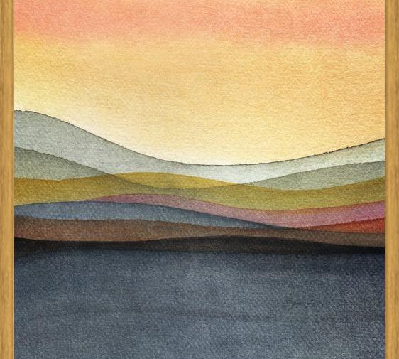 Cuadro Trippy Landscape 3
