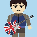 Canvas Noel Gallagher Toy