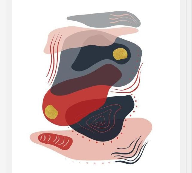 Cuadro Modern minimal forms 8