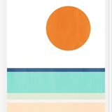 Cuadro Abstract Geomtric Beach