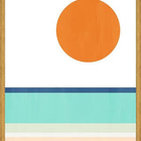 Cuadro Abstract Geomtric Beach