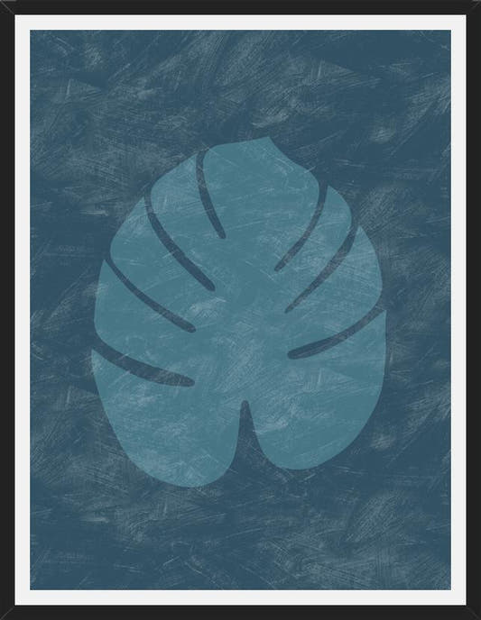 Cuadro Tropical Blue
