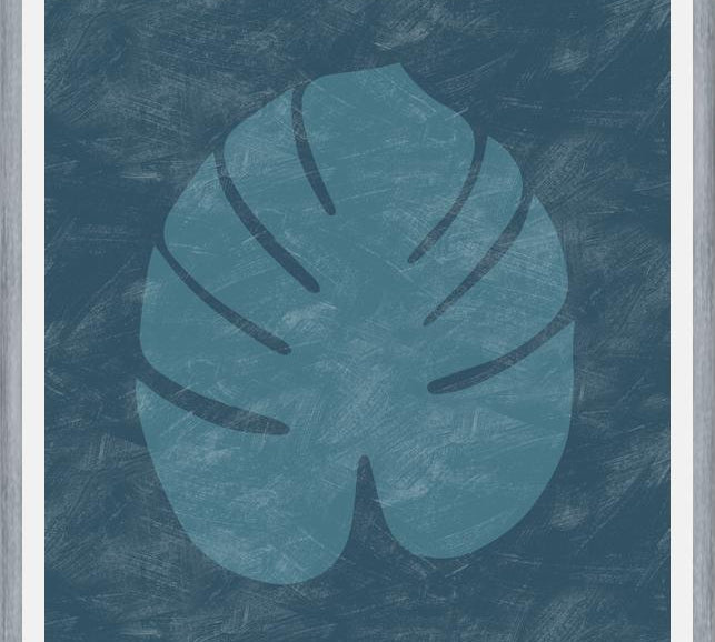 Cuadro Tropical Blue
