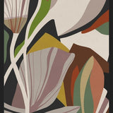 Cuadro Leaves and Flowers