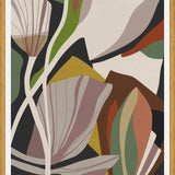 Cuadro Leaves and Flowers