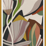 Cuadro Leaves and Flowers