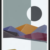 Cuadro Colorful mountains 3