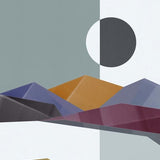 Canvas Colorful mountains 3