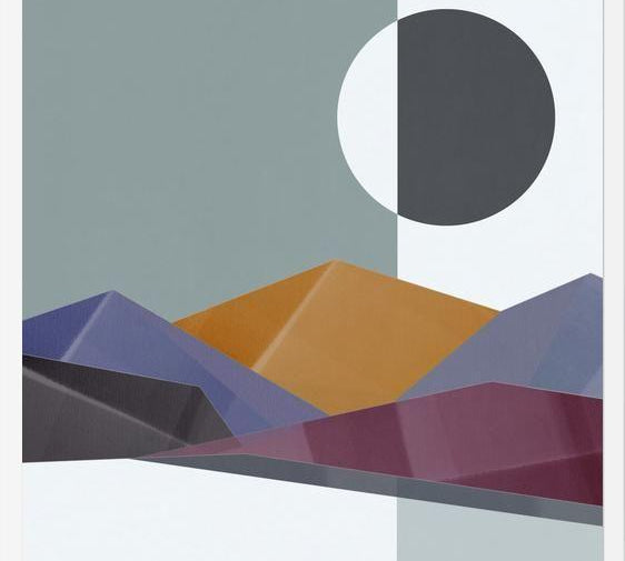 Cuadro Colorful mountains 3