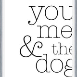 Cuadro You Me and the Dog