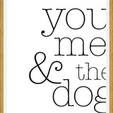 Cuadro You Me and the Dog