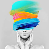 Canvas Beauty In Colors II