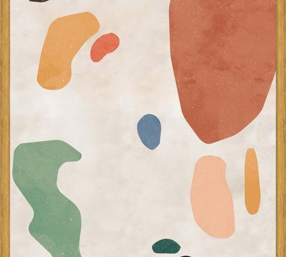 Cuadro Organic Thin Shapes