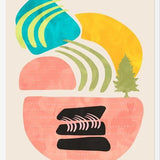 Cuadro Modern shapes 1