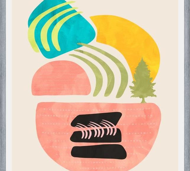 Cuadro Modern shapes 1