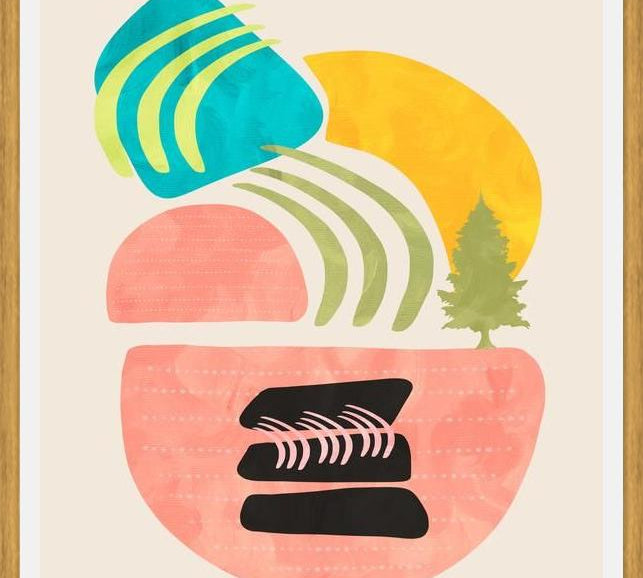 Cuadro Modern shapes 1