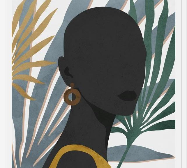 Cuadro Beautiful African 2