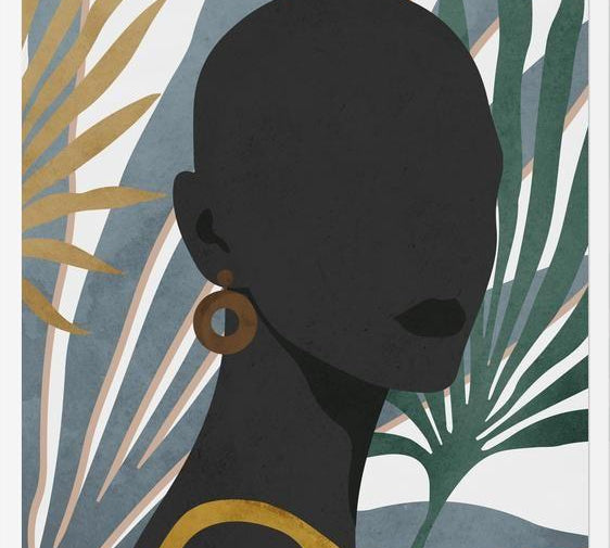 Cuadro Beautiful African 2