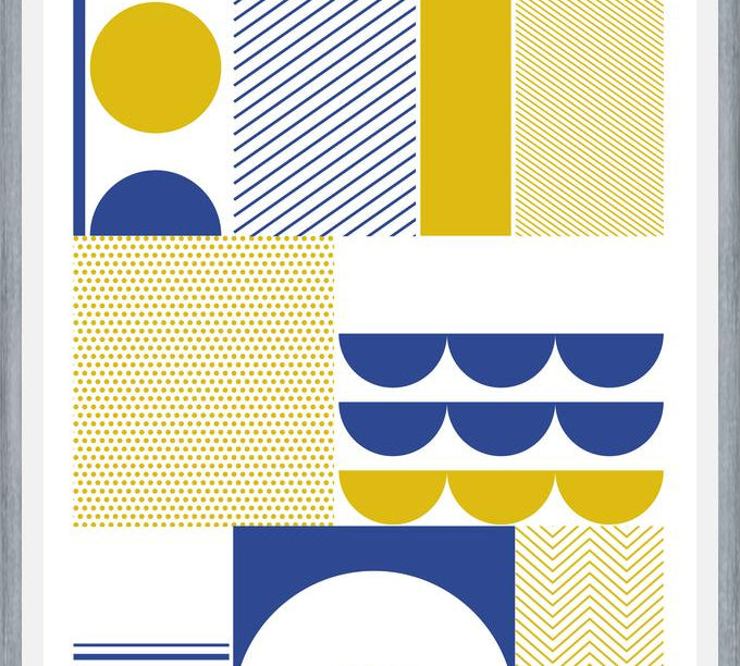 Cuadro Geometría abstracta