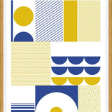Cuadro Geometría abstracta
