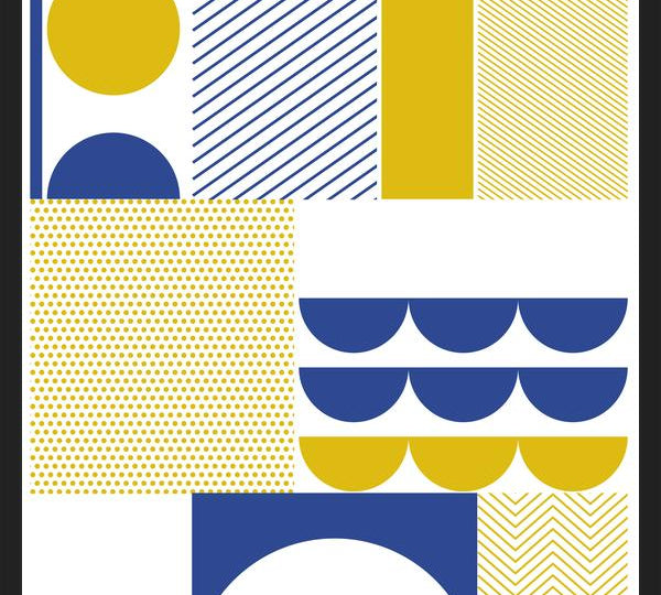 Cuadro Geometría abstracta