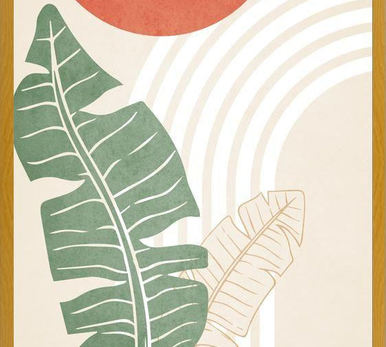Cuadro Banana Leaves II