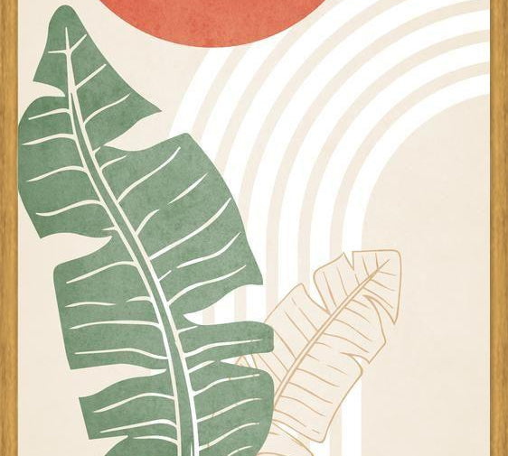 Cuadro Banana Leaves II