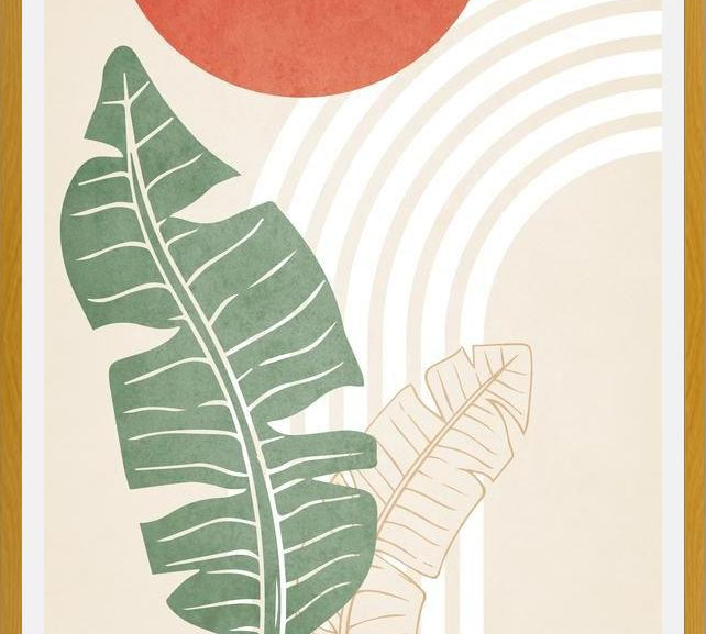Cuadro Banana Leaves II