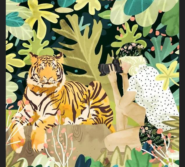 Cuadro Tiger Sighting
