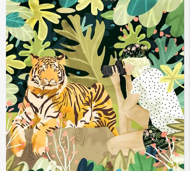 Cuadro Tiger Sighting