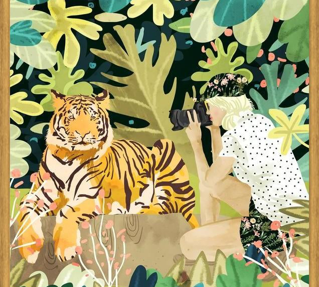 Cuadro Tiger Sighting