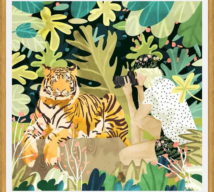 Cuadro Tiger Sighting