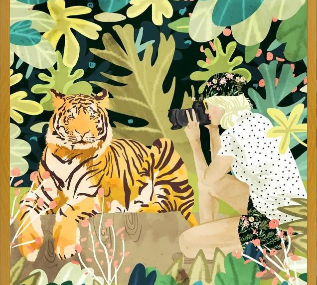Cuadro Tiger Sighting