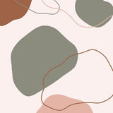 Canvas Mural Piedras Boho