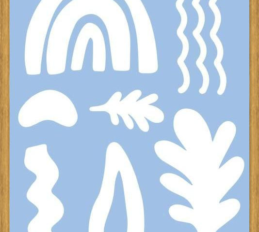 Cuadro Abstract Happy Shapes