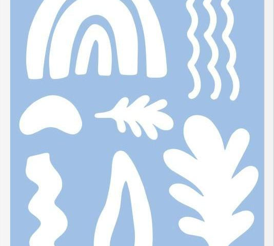Cuadro Abstract Happy Shapes