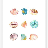 Cuadro Sea And Brush Strokes