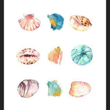 Cuadro Sea And Brush Strokes
