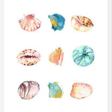 Cuadro Sea And Brush Strokes