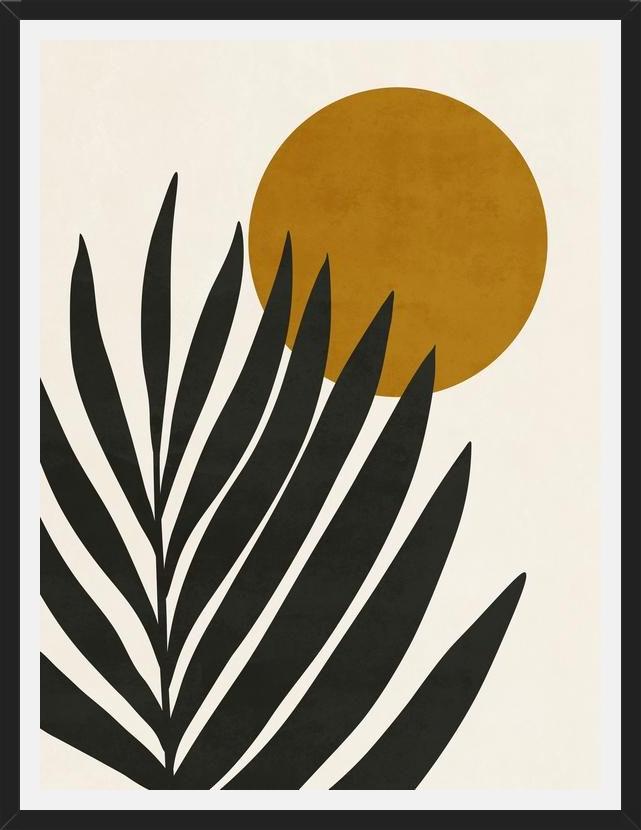 Cuadro LEAF AND SUN - 02