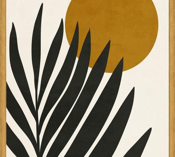 Cuadro LEAF AND SUN - 02