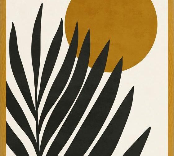 Cuadro LEAF AND SUN - 02
