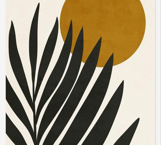 Cuadro LEAF AND SUN - 02